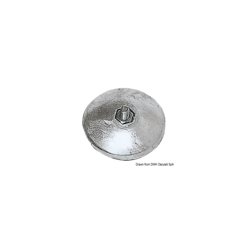 
Anode aluminium  rose Ø 110mm 540 g lourd 

