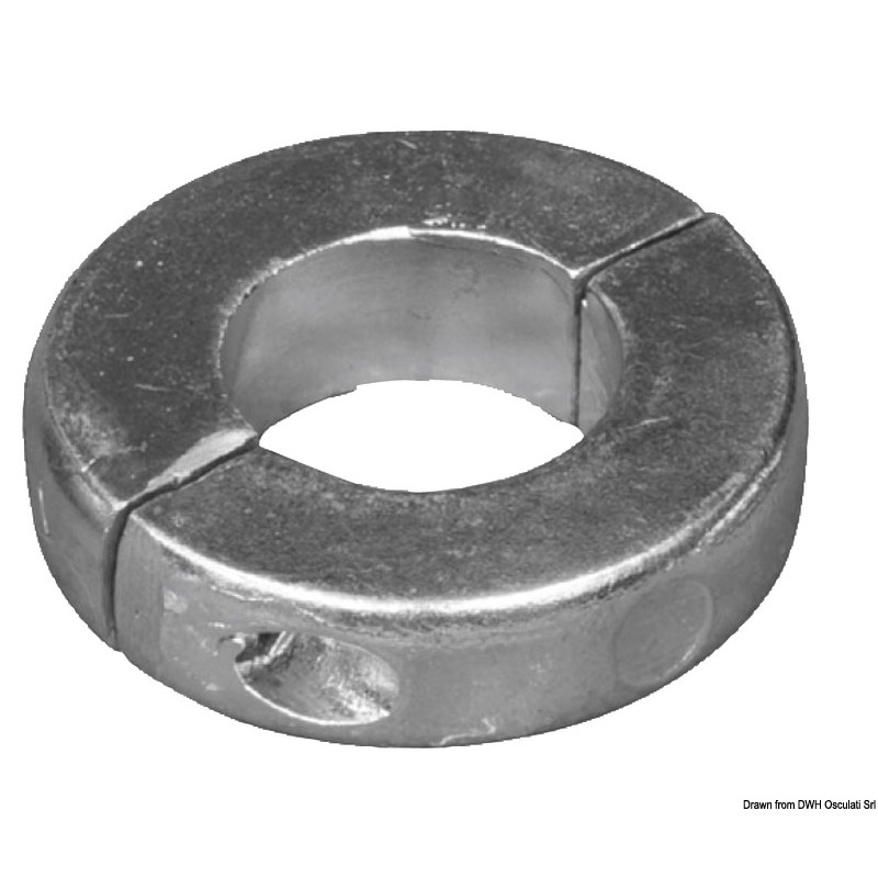 
Collier d'arbre très bas zinc 30 mm 
