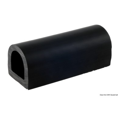 
Profilé en PVC noir 70x70 mm Découpes de 2m 
