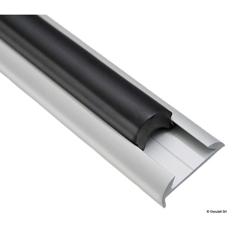 
Profilé en aluminium anodisé 38x9+5 mm Barres de 3/6m
