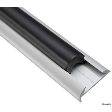 
Profilé en aluminium anodisé 38x9+5 mm Barres de 3/6m
