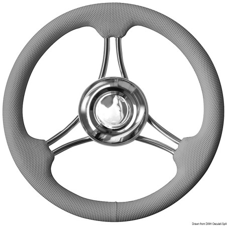 
Volant couronne gris 350 mm 

