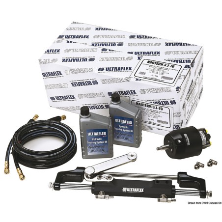 
Timonerie NAUTECH 3 max 300 HP cylindre OBF/2 
