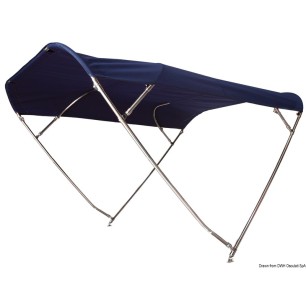 
Bimini pliable Shade Master Inox Depth 235/250 cm 
