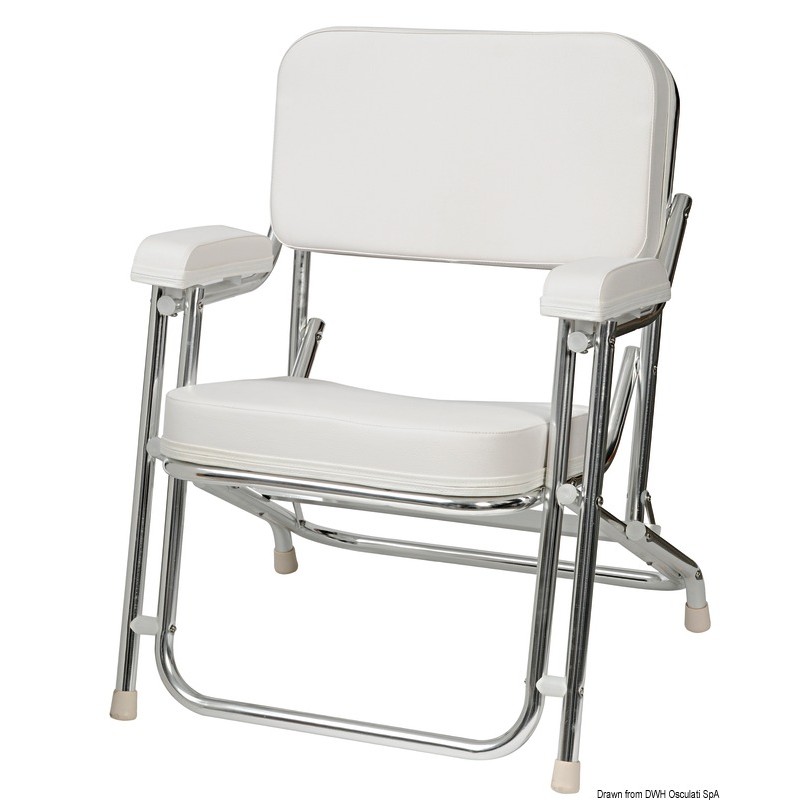 
Chaise du Capitaine blanc 
