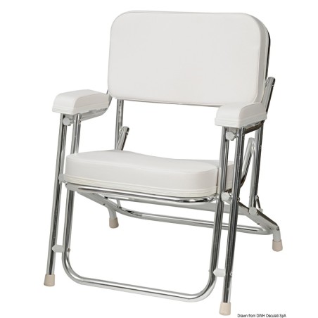 
Chaise du Capitaine blanc 
