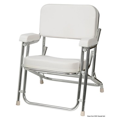 
Chaise du Capitaine blanc 
