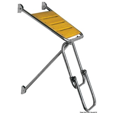 
Passerelle arrière avec échelle 45x45 cm 
