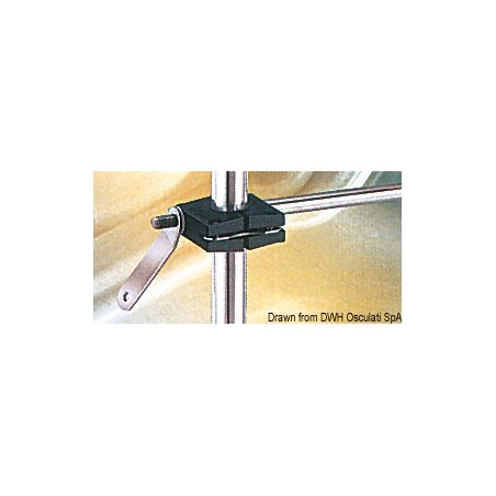 
Support montage MAGMA sur balcon Ø 28/32 mm 
