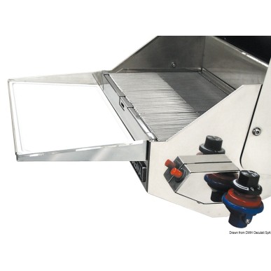 
Plateau amovible pour barbecue 
