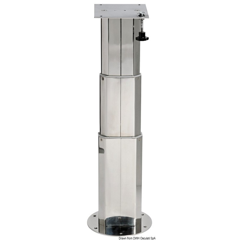 Pied de table télescopique inox p. table
Pied de table télescopique inox p. table