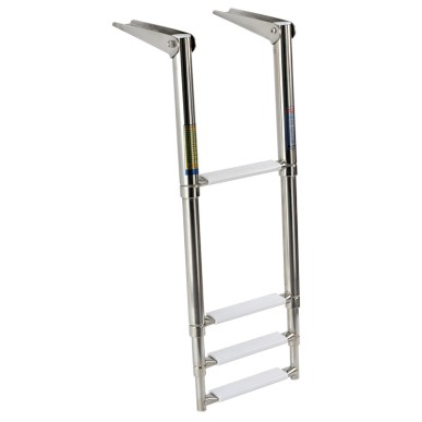 
Echelle télescopique standard AISI316 4 marches 
