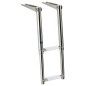 
Echelle télescopique étroite AISI316 2 marches 
