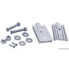 
Kit attaches rapides p. échelle inox 
