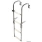 
Echelle repliable fixations arrondies 4 marches 
