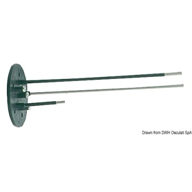 
Sonde électronique p. réservoirs eaux usées 
