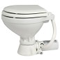
WC électrique compact siège bois 24 V 
