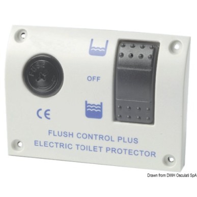 
Tableau commande p.WC électriques 12 V 
