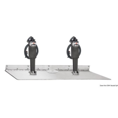
Kit flaps Lenco Super actuateur double 24 V 
