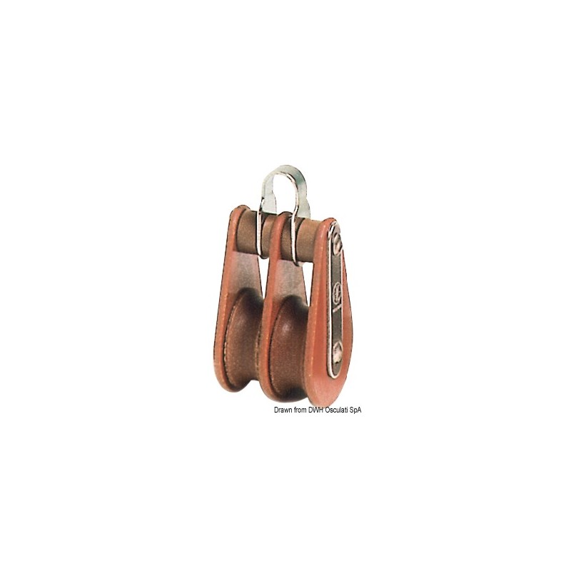 
Poulie double Tufnol HYE TB 8x30mm 
