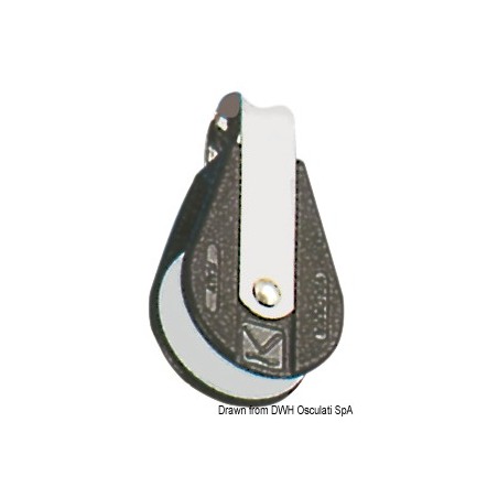 
Poulie simple attache fixe A 
