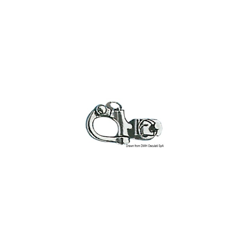 
Mousqueton pour poulies 10 mm 
