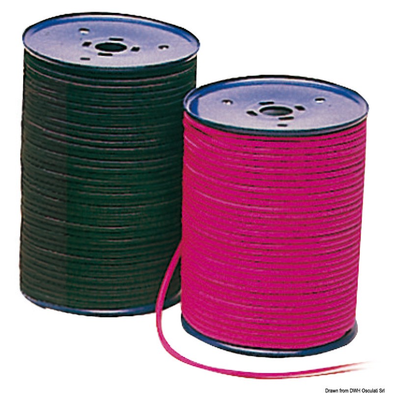 
Sandow fluo noir 4 mm 
