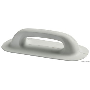 
Poignée 230x100 mm grise RAL 7035 
