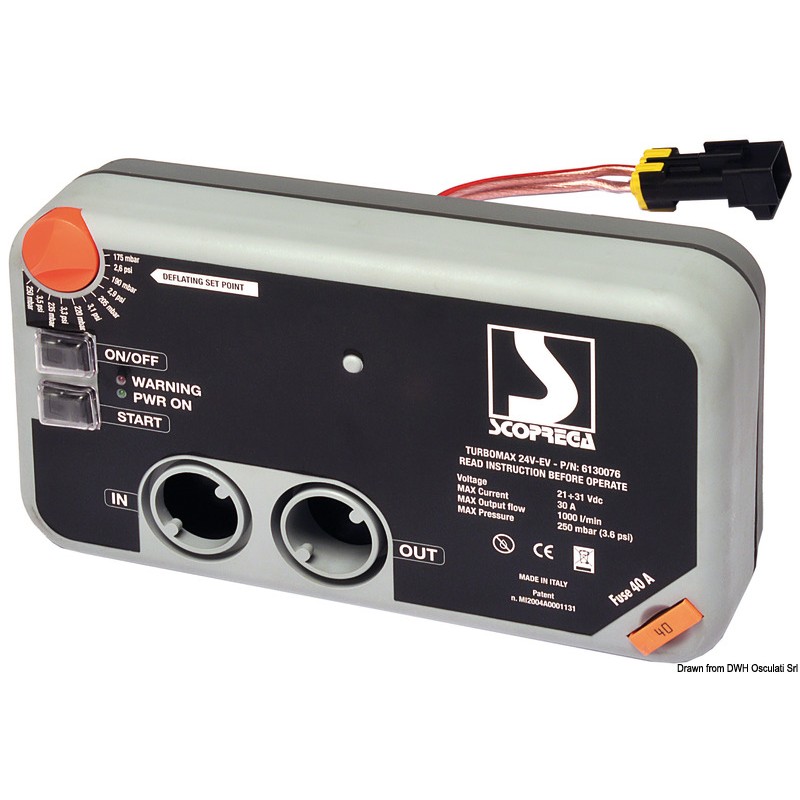 
Gonfleur Turbo Max Kit 24 V 

