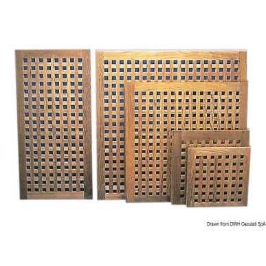 
Caillebotis teck 400 x 400 mm 
