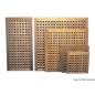 
Caillebotis teck 800 x 800 mm 
