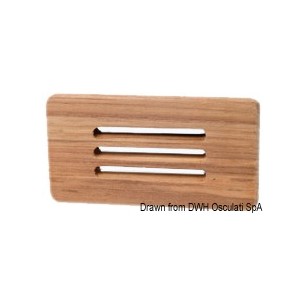
Façade protection teck 125x65 mm 
