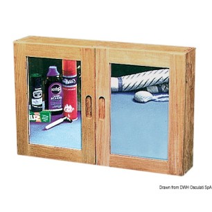 
Meuble cuisine/salle de bain teck 560x380x110 mm 
