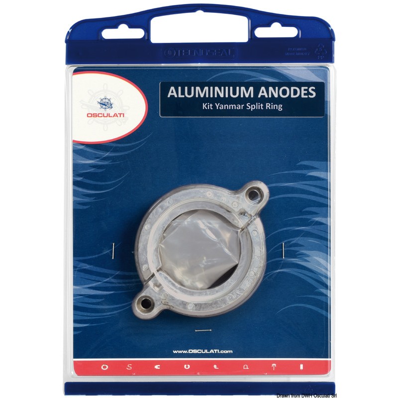 Anode pied zinc ouvrable SD20 supérieur à SD50 