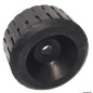 
Roue latérale noir 140x80 mm Ø trou 21 mm 
