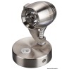 
Spot LED chrome satiné LED blanc + bleu 
