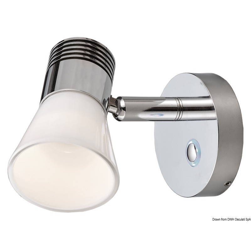 Spot LED dimmable aluminium + reflecteur verre
Spot LED dimmable aluminium + reflecteur verre