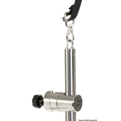 Kit support p. SUP ou passerelle acier inox Delux | EAN 8033137196409 Ref 42.365.00
