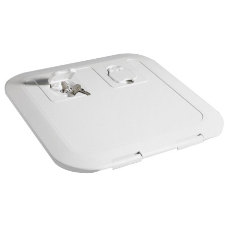 
Trappe d'inspection  ras RAL 7042 600 x 350 mm 
