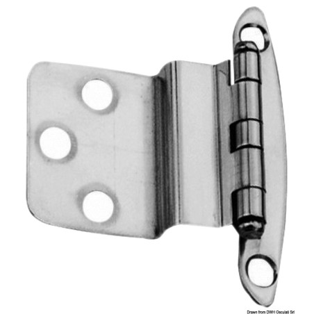 
Charnière inox 38x46 mm 

