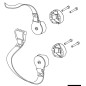 
Kit sangles de support pour SUP ou passerelle 
