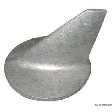 Queue de carpe court Mercury 40-225 HP magnésium | EAN 8033137138423 Ref 43.420.11