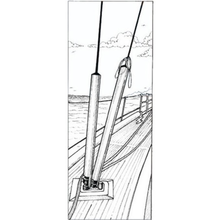 
Gaines pour haubans 40 mm x 2 m 
