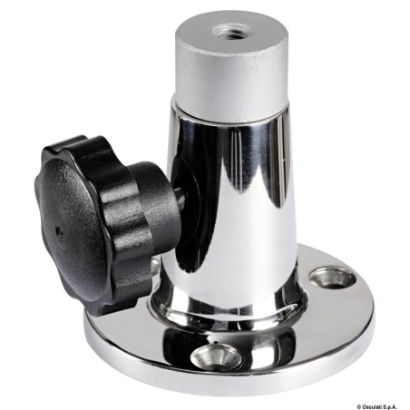 
Base de fixation p. projecteurs fixation sur plan 
