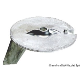 Queue de carpe zinc p. Yamaha 25/60 HP | EAN 8033137136993 Ref 43.253.02