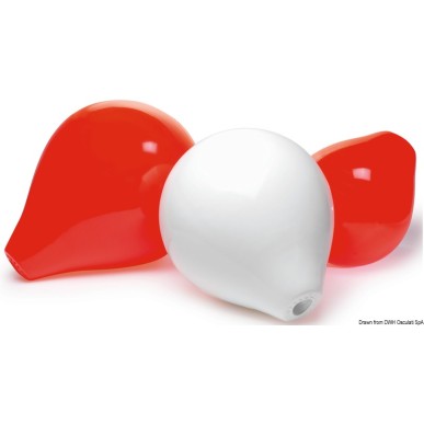 Bouée Polyform CC4 blanche sans tige centrale | EAN 743952006101 Ref 33.603.03