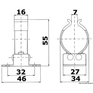 
Clip inox 30/35 mm 
