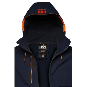
Veste HH Chelsea Evo Hooded Softshell navy bleu S 
