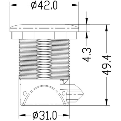 Déclic bouton | EAN 8033137053986 Ref 38.179.00