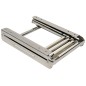 
Echelle télescop. escamot étroite AISI316 3 marche 
